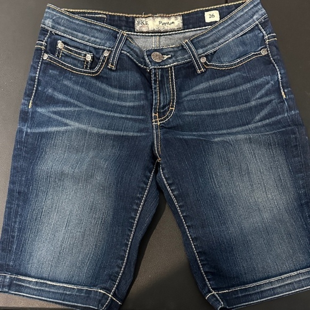 BKE Women's Blue Jean Shorts